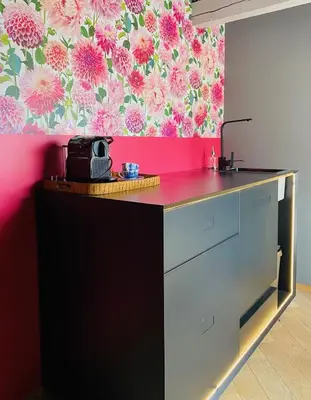 Küche/Küchenzeile in der Unterkunft Vintner Suites