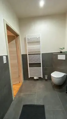 Ein Badezimmer in der Unterkunft Heimatliebe Erfweiler Wohnung ÄNS