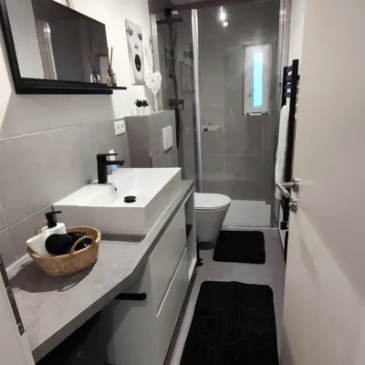 Ein Badezimmer in der Unterkunft Im Herzen der Altstadt