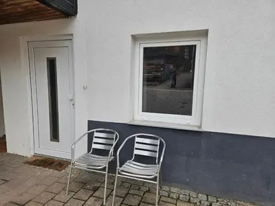 Grundriss der Unterkunft Gemütliche Wohnung in Happenbach