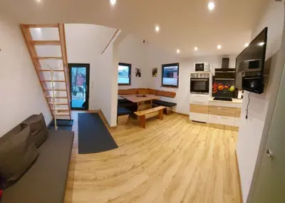 TV/Unterhaltungsangebot in der Unterkunft Ferienhaus: Mitten auf dem Reiterhof