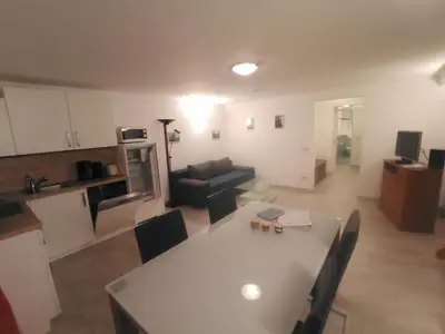 Küche/Küchenzeile in der Unterkunft Haus Biengarten