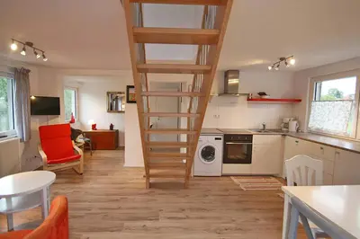Küche/Küchenzeile in der Unterkunft Maisonette-Wohnung mit großer Terrasse - 11a - a86223