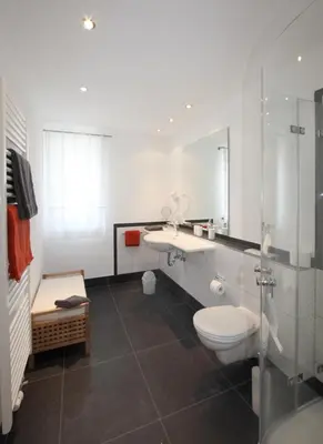 Ein Badezimmer in der Unterkunft Gästehaus Vogler